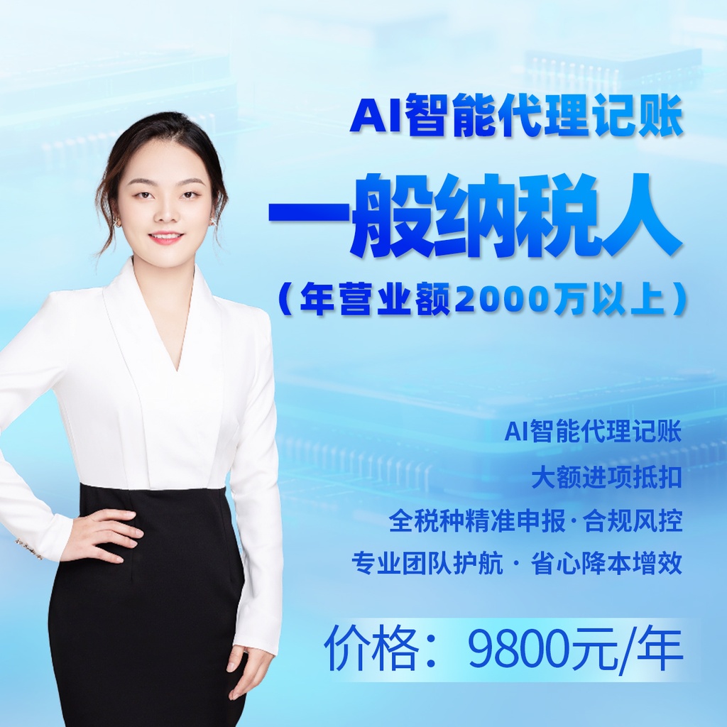 一般纳税人（年营业收入2000万以上规上企业）